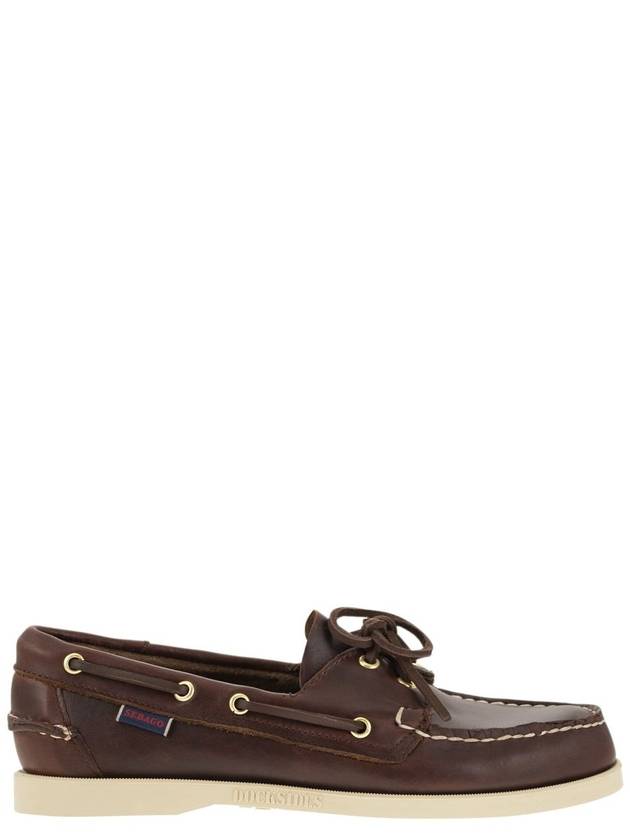 Tokyuside Portland CRMX Leather Boat Brown Burgundy - SEBAGO - BALAAN 2