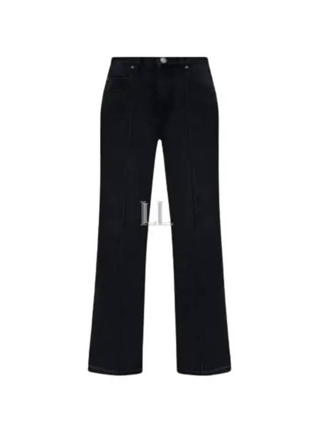 Noldy Denim Wide Jeans Black - ISABEL MARANT - BALAAN 2