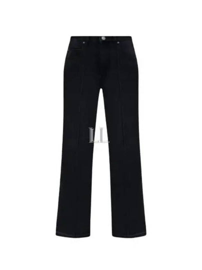 Noldy Denim Wide Jeans Black - ISABEL MARANT - BALAAN 2