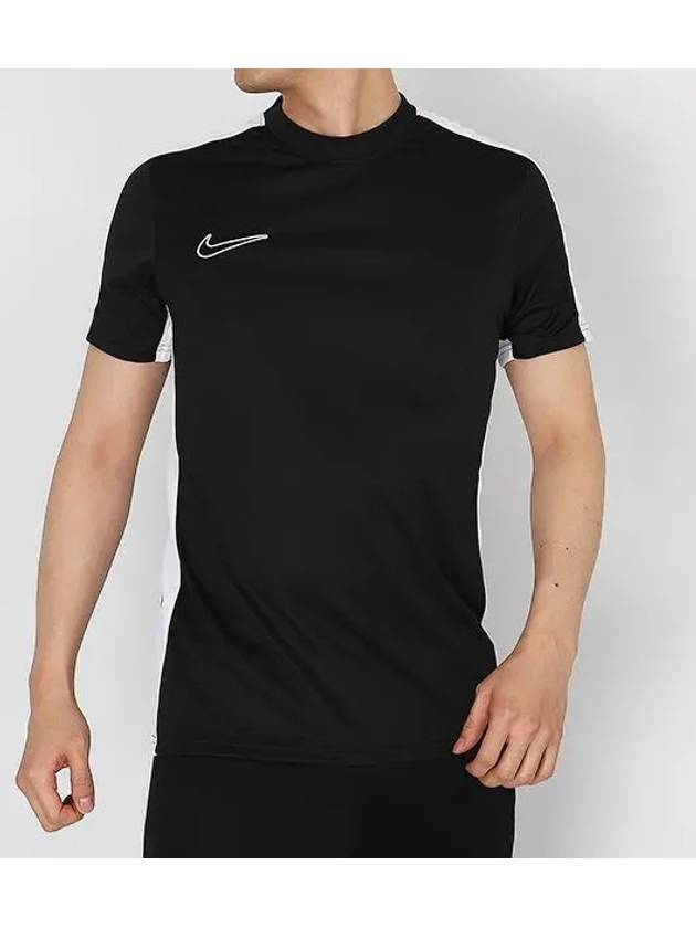 Men's Dri-Fit Academy Global Football Short Sleeve T-Shirt Black - NIKE - BALAAN 2