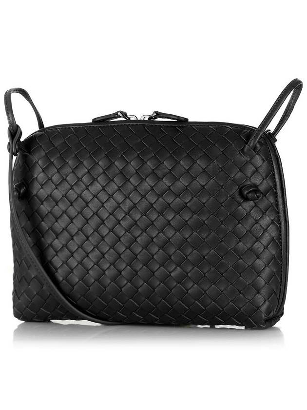 Nodini Intrecciato Cross Bag Black - BOTTEGA VENETA - BALAAN 3