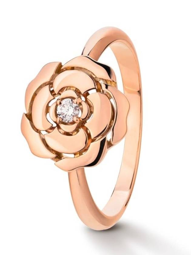 Extra De Camellia Ring Pink Gold - CHANEL - BALAAN 2