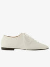 Leather Flat Derby White - LEMAIRE - BALAAN 2