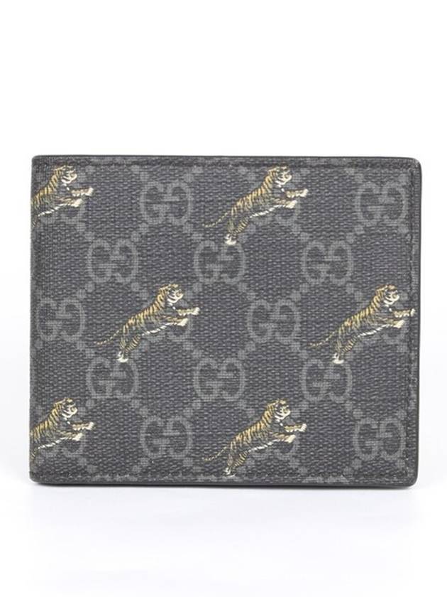 Jumping Tiger Bicycle Wallet Black - GUCCI - BALAAN 1