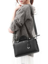 By The Way Boston Leather Medium Tote Bag Black - FENDI - BALAAN 3