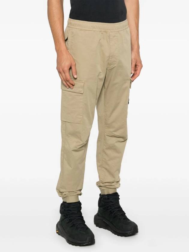 Stone Island Trousers Brown - STONE ISLAND - BALAAN 3