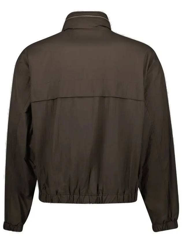 Alexandre Mattiussi Windbreaker Dark Coffee - AMI - BALAAN 3