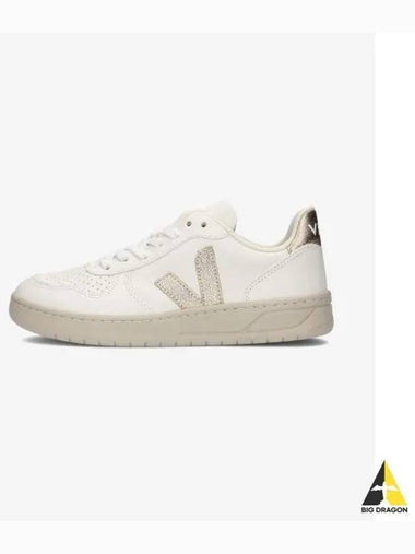 Refurbished V10 Leather Sneakers White Platin VX0502935 - VEJA - BALAAN 1