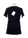 W5HJ601 1519 176 Men's Black Short Sleeve TShirt - BALMAIN - BALAAN 3