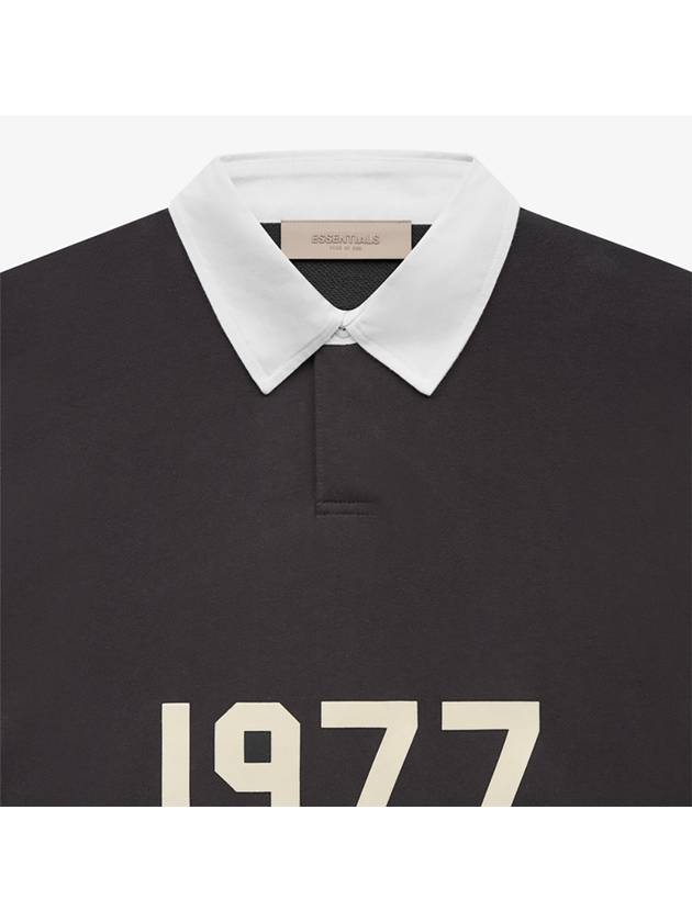 1977 Rugby Long Sleeve Polo Iron 192BT212010F - FEAR OF GOD ESSENTIALS - BALAAN 3