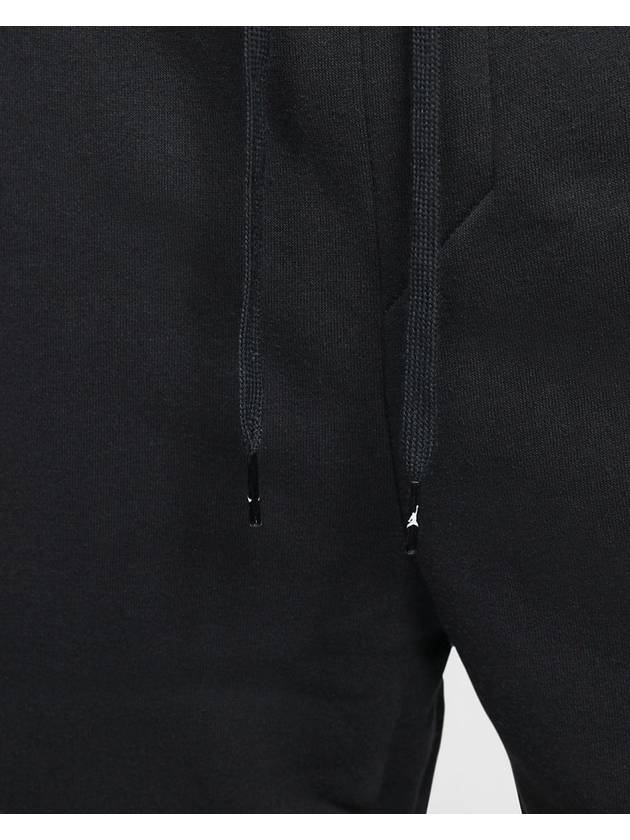 Men's Jumpman Logo Fleece Track Pants Black - NIKE - BALAAN 5