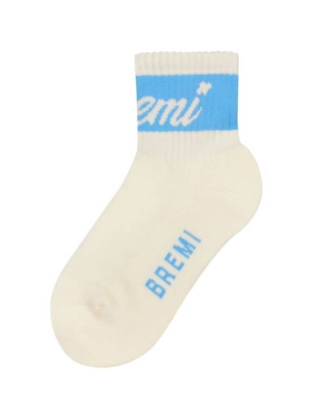 Golf striped socks Sky blue - BREMI - BALAAN 1