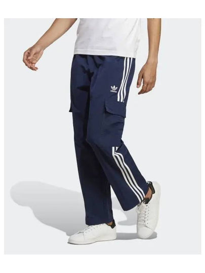 adidas 3S Cargo Pants Navy HR3362 - ADIDAS - BALAAN 2