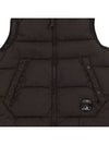 Kids Detachable Hooded Down Vest Black - CP COMPANY - BALAAN 9