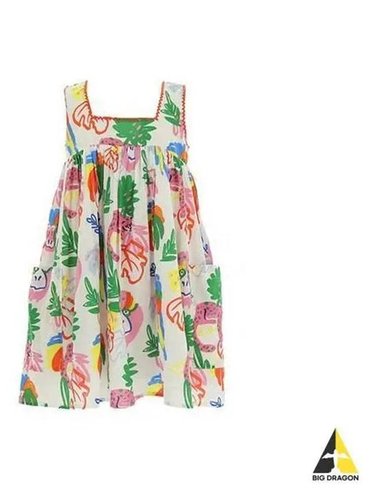 Stella McCartney Kids Illustration Print Tank Top One Piece Multi TS1E42 Z0932 - STELLA MCCARTNEY - BALAAN 1