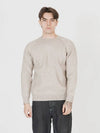 Hazy Ribbed Raglan Knit Beige - CHANCE'S NOI - BALAAN 1