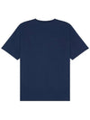 Bold Fox Head Patch Comfort Short Sleeve T-Shirt Navy - MAISON KITSUNE - BALAAN 4