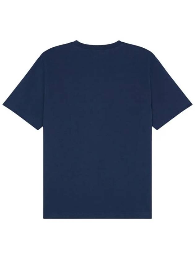 Bold Fox Head Patch Comfort Short Sleeve T-Shirt Navy - MAISON KITSUNE - BALAAN 4