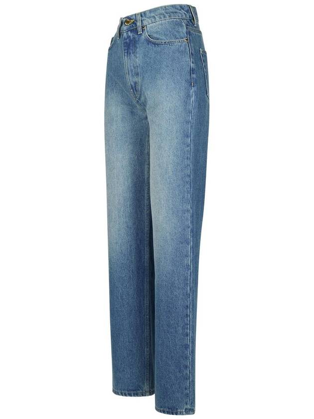 Casablanca Light Blue Denim Cotton Jeans - CASABLANCA - BALAAN 2