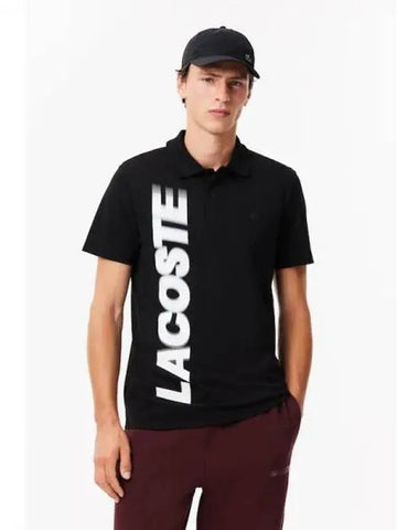 Men s vertical lettering polo t shirt PH6944 54N 031 Domestic product GQ2N24091078574 - LACOSTE - BALAAN 1