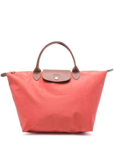 Le Pliage Medium Tote Bag Tomato - LONGCHAMP - BALAAN 1