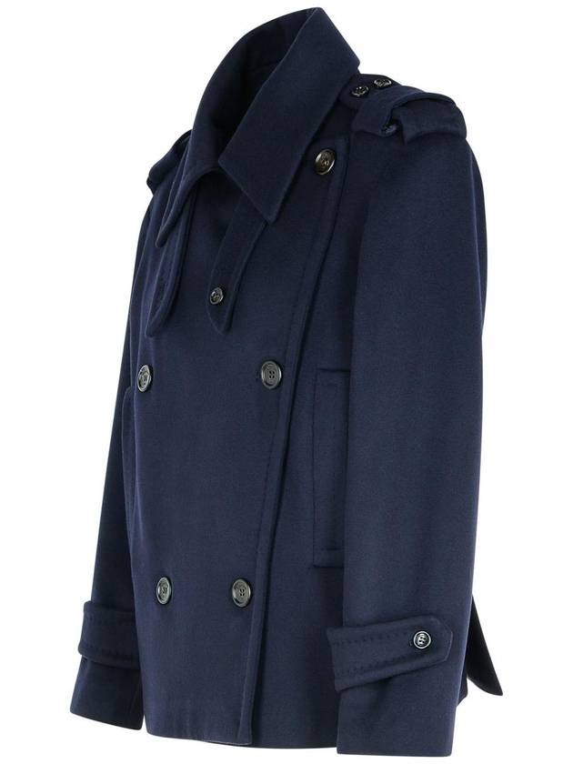 Women s Laveno double coat navy - MAX MARA - BALAAN 3