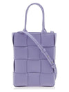 Small Cassette Tote Bag Purple - BOTTEGA VENETA - BALAAN 2