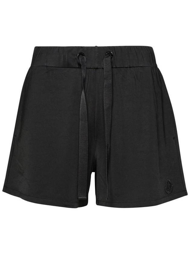 Viscose shorts black - MONCLER - BALAAN 1