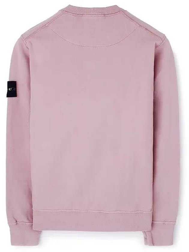 Wappen Patch Crew Neck Sweatshirt Rose Quartz - STONE ISLAND - BALAAN.