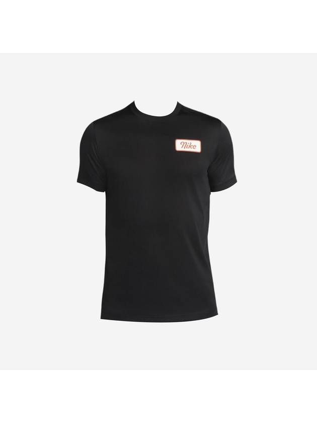 Dri Fit Fitness Short Sleeve T-shirt Black - NIKE - BALAAN 2