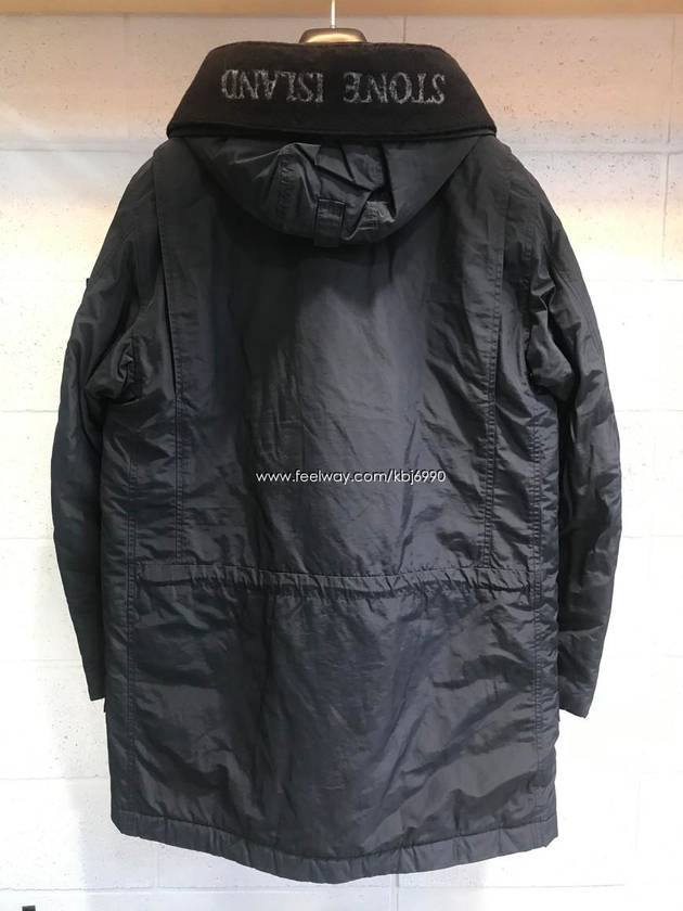 Micro Reps Wappen Padding Black - STONE ISLAND - BALAAN 7