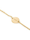 FF Logo Chain Bracelet Gold - FENDI - BALAAN 6