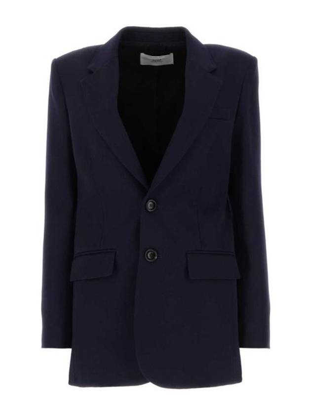 2 Button Blazer Jacket Nautic Blue - AMI - BALAAN 2