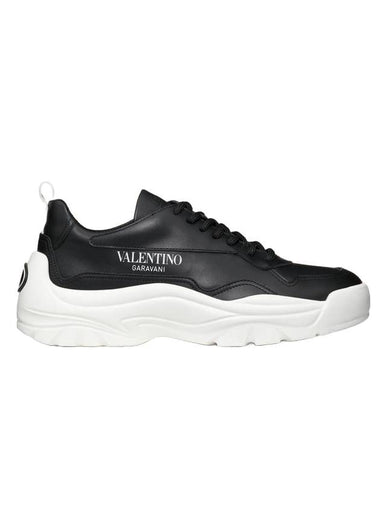 Gumboy Banshee Low Top Sneakers Black - VALENTINO - BALAAN 1