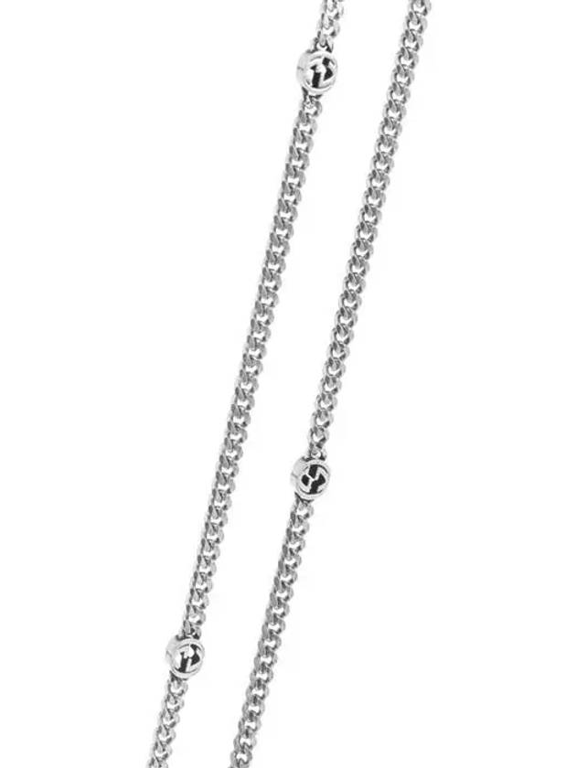 Sterling Interlocking G Necklace Silver YBB678651001 - GUCCI - BALAAN 5