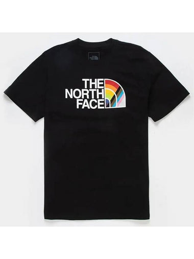 Big Logo Short Sleeve T-Shirt Black - THE NORTH FACE - BALAAN 1