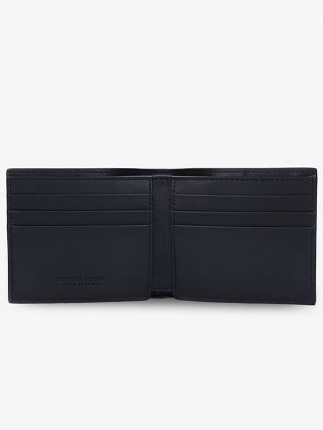 Intrecciato Cassette Half Wallet Black - BOTTEGA VENETA - BALAAN 5