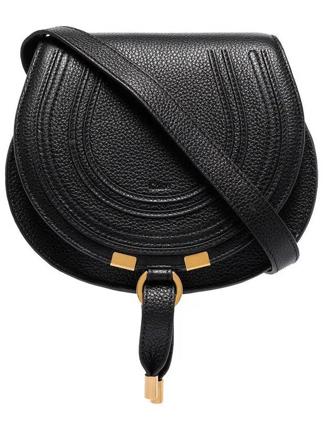 Marcie Small Saddle Cross Bag Black - CHLOE - BALAAN 2