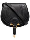 Marcie Small Saddle Cross Bag Black - CHLOE - BALAAN 3