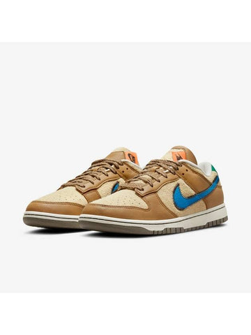 Dunk Low Top Sneakers Dark Driftwood - NIKE - BALAAN 1