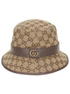 GG Canvas Fedora Beige - GUCCI - BALAAN 3