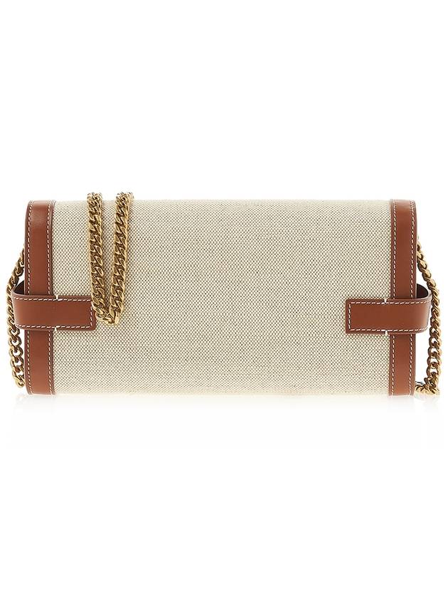 B-Buzz Canvas Leather Shoulder Bag Beige - BALMAIN - BALAAN 4