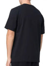 Bold Fox Head Patch Comfort Short Sleeve T-Shirt Black - MAISON KITSUNE - BALAAN 3