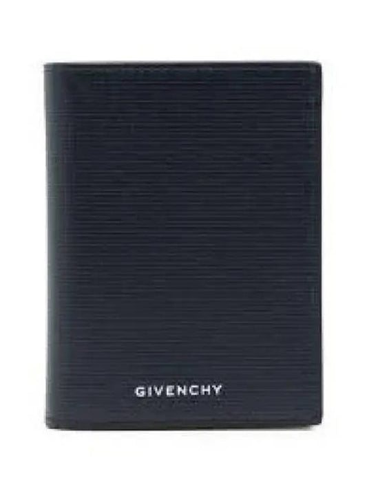 4G Classic Leather Half Wallet Black - GIVENCHY - BALAAN 2