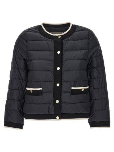 Jackie Quilted Down Jacket Black - MAX MARA - BALAAN 1