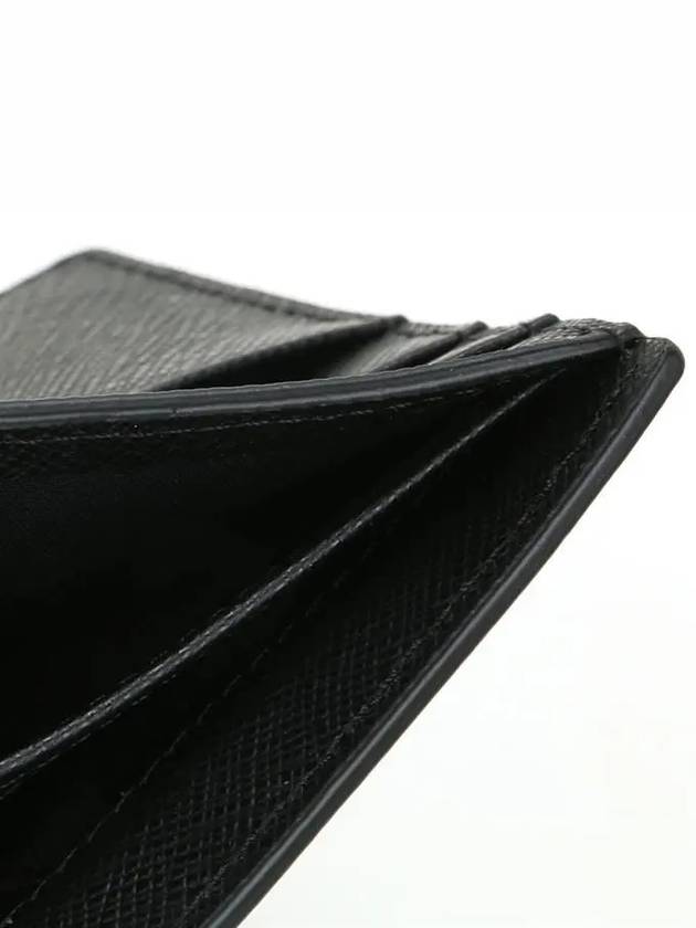 Sartorial Logo 6cc Saffiano Wallet Black - MONTBLANC - BALAAN 9