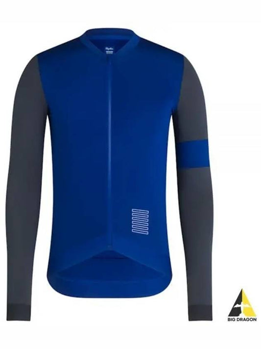 Men's Pro Team Long Sleeve Training Jersey PTT01LSZBI Men's Long Sleeve Core Jersey - RAPHA - BALAAN 1