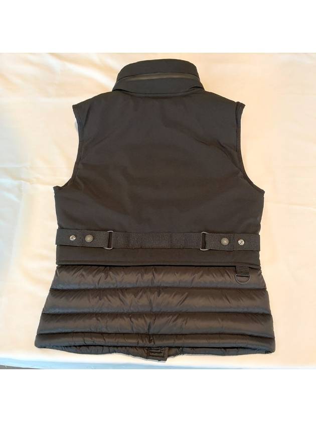 Women's HUDSON Slim Padded Vest Black - MOOSE KNUCKLES - BALAAN.