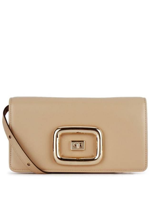 Viv Chalk Mini Cross Bag Beige - ROGER VIVIER - BALAAN 2