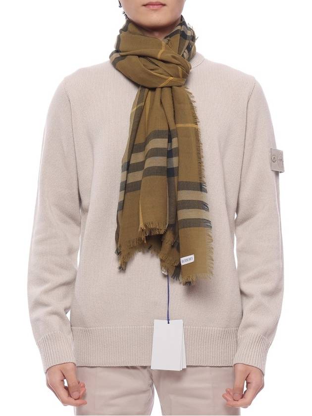 Check Lightweight Wool Scarf Nest - BURBERRY - BALAAN 4